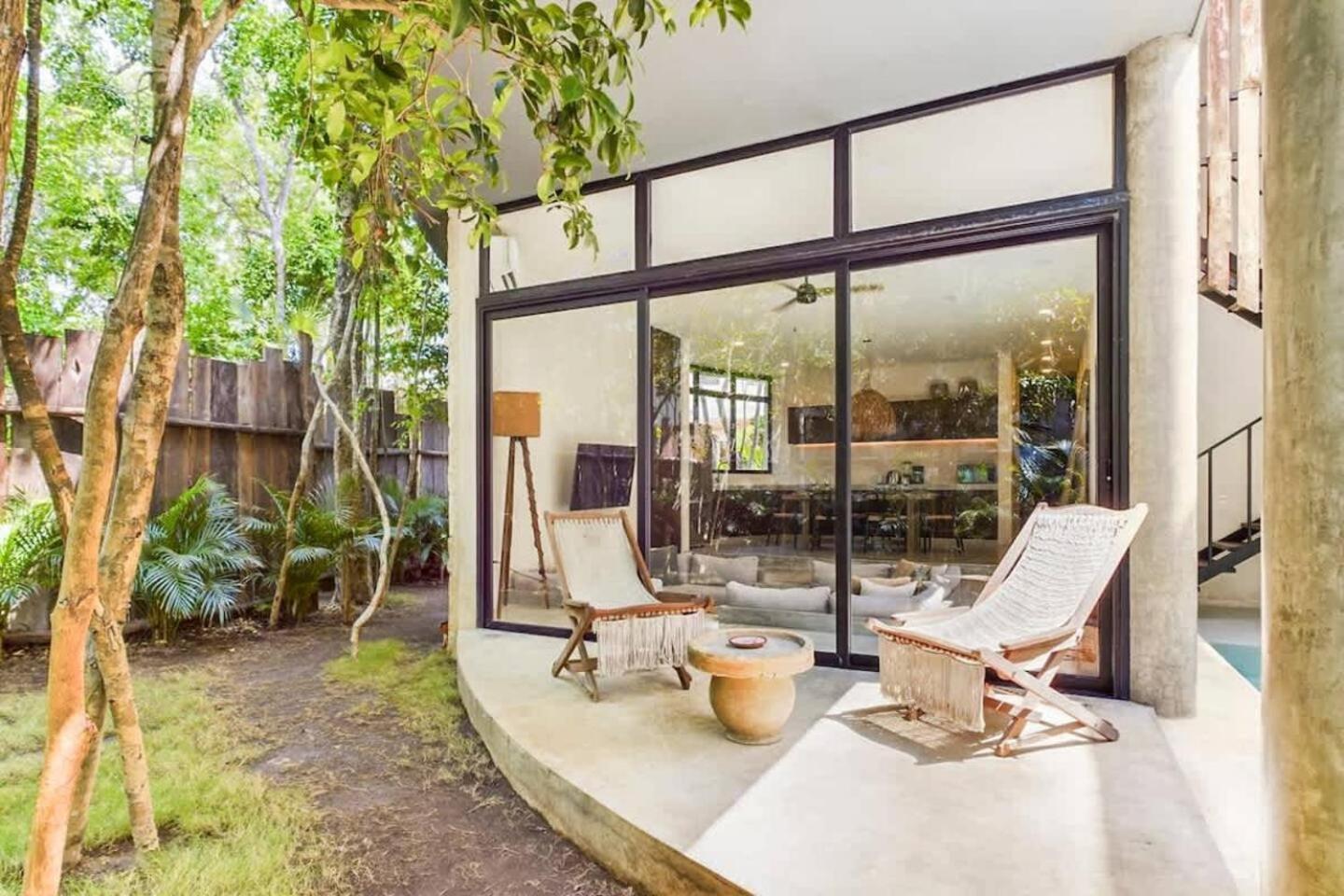 Boho Jungle Villa -Pvt Pool -Concierge-Hammock 7B Тулум Экстерьер фото